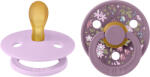 BIBS x LIBERTY Colour szimmetrikus cumik természetes gumiból 2db - 1-es méret Violet Sky / Mauve