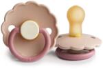 Frigg CUMLÍK DAISY COLORBLOCK ACORN 0-6M, KAUČUK PEONY