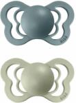 BIBS Couture anatómiai szilikon cumik 2 db - 2-es méret Island Sea / Sage