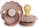 Frigg CUMLÍK DAISY COLORBLOCK ACORN 0-6M, KAUČUK BISCUIT