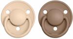 Všetky značky||BIBS De Lux BIBS De Lux természetes gumiból készült cumi 2 db - 2-es méret Vanilla / Dark Oak