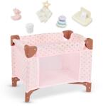 LullaBaby Játékbababölcső kiegészítőkkel
