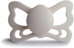 Frigg ANATÓMIAI CUMISÜVEG BUTTERFLY CREAM, 6-18 HÓNAP, SZILIKON SILVER GRAY