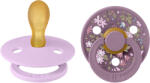 BIBS x LIBERTY Colour szimmetrikus cumik természetes kaucsukból 2db - 2-es méret Violet Sky / Mauve