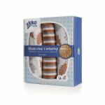 XKKO Organic Pamut pelenkák Régi idők 70x70, (3db)
