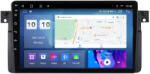 NAVIGPS Navigatie BMW E46 din 1999 - 2006, 8GB RAM si 128GB ROM, Ecran QLED 9 inch, Android 14, Procesor Octacore, Slot sim 4G, Sunet DSP, Wireless Carplay si Android Auto, Camera Marsarier