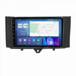 NAVIGPS Navigatie Smart ForTwo ( 2010 - 2015 ) 4GB RAM si 64GB ROM, Ecran QLED 9 inch, Android 15, Procesor Octacore, Slot sim 4G, Sunet DSP, Wireless Carplay si Android Auto, Camera Marsarier