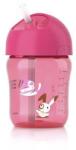 Philips @Itatópohár 260ml szívószállal lány