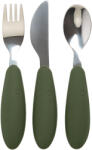 BIBS gyermek rozsdamentes acél evőeszköz Variant: Hunter Green