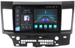 NAVIGPS Navigatie Mitsubishi Lancer din 2007 - 2012, Rezolutie 2K, Display QLED 9.5 inch, 4GB RAM si 64GB ROM, Android, Procesor Octacore, Slot sim 4G, Sunet DSP, Wireless Carplay si Android Auto, Camera Mars