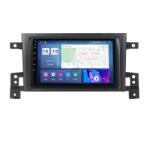 NAVIGPS Navigatie Suzuki Grand Vitara din 2005 - 2015, 8GB RAM si 128GB ROM, Ecran QLED 9 inch, Android 14, Procesor Octacore, Slot sim 4G, Sunet DSP, Wireless Carplay si Android Auto, Camera Marsarier