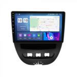 NAVIGPS Navigatie Peugeot 107 ( 2005 - 2015 ) Android 15, 2GB RAM si 32GB ROM, Display IPS 9 inch, Camera Marsarier, Internet, Aplicatii, Wi Fi, Usb, Bluetooth