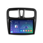 NAVIGPS Navigatie Dacia Logan 2016 -2019 facelift Rezolutie 2K, Display QLED 9.5 inch, 4GB RAM si 64GB ROM, Android, Procesor Octacore, Slot sim 4G, Sunet DSP, Wireless Carplay si Android Auto, Camera Marsa