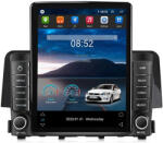 NAVIGPS Navigatie Honda Civic din 2016 - 2021, Ecran TESLA 9.7 inch, 8 GB RAM si 128 GB ROM, Android 15, Slot Sim 4G, Procesor Octa Core, Carplay Wireless si Android auto, Procesor Sunet Digital DSP, Aplic