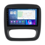 NAVIGPS Navigatie Renault Trafic 3 din 2014 - 2022, Android 15 , 4GB RAM, Octacore, Slot Sim 4G, DSP, GPS, Wi-FI, Carplay, Android Auto, USB, Bluetooth, Waze, Touchscreen, 9 inch