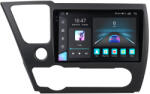 NAVIGPS Navigatie Honda Civic din 2013-2016, Rezolutie 2K, Ecran QLED 9.5 inch, 8GB RAM si 128GB ROM, Android, Procesor Octacore, Slot sim 4G, Sunet DSP, Wireless Carplay