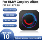 NAVIGPS Carplay wireless multimedia box dedicat BMW ID6 ID7 ID8 Android 10, 4+64GB, Octa-core