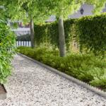 vidaXL Margine pentru gazon 20 pcs 103 x 15 cm Otel Argintiu GartenMobel Dekor (8008661)