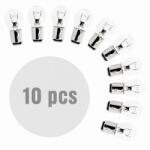 Carguard Set 10 becuri auto P21/5W BAY15d 12V 21/5W alb Carguard (BAA024)