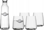 LyngbyGlas Carafa pentru whisky Zero 1, 1 l cu pahare, set 5 piese (29041) Pahar