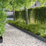 vidaXL Margine pentru gazon 20 pcs 103 x 15 cm Otel Antracit GartenMobel Dekor (8008357)