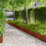 vidaXL Margine pentru gazon 20 pcs 103 x 30 cm Otel Ruginit GartenMobel Dekor (8008419)