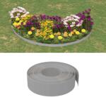 vidaXL Borduri de gradina 25 m 15 cm PE Gri GartenMobel Dekor (42036848)