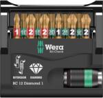 Wera Set 12 biti, Wera bit-Check 12 Diamond 1SB (05136392001) Burghiu