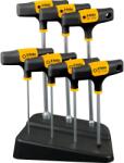 Felo Set surubelnite cu maner T - FELO seria 300, 7 piese, 4x Inbus 303, 3x cheie tubulara 304 (30397160) Surubelnita