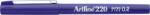 Artline Liner Artline 220, varf fetru 0.2mm - mov (EK-220-PR) - forit