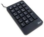Inter-Tech KB-120 USB számbillentyűzet fekete 23 gombos 88884110 (88884110)