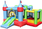 Felyx Toys HAPPY HOP Батут замък с пързалка, топки и помпа 325x300x220
