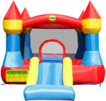 Felyx Toys HAPPY HOP Батут замък с пързалка и помпа 365x265x215
