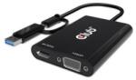 Club 3D CSV-1611 HDMI/VGA Dual Átalakító (CSV-1611)
