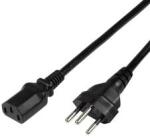 LogiLink Tápkábel, SEV1011 (CH) az IEC C13 szerint, 1, 8 m (CP102) - primanet