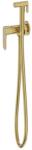 Lavita Set de duș igienic LaVita Scala cu baterie încastrată, pară și suport, brushed gold (41307)