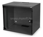 ASSMANN DN-19 07-U 19" 7U 420x600x450mm üvegajtós szürke fali rack szekrény (DIGITUS_DN-1907-U) (DIGITUS_DN-1907-U)