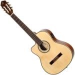 Ortega Guitars RCE141NT-L Pro 4/4 klasszikus gitár, balkezes - Tömör lucfenyő / mahagóni, natúr