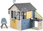 Smoby Căsuță stație meteo cu cutie poștală 4 Seasons Playhouse Smoby cu carillon, anemometru și termometru cu filtru UV, de la 24 luni (SM810311-K) Casuta pentru copii