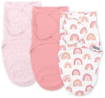 SwaddleMe Комплект от 3 пелени за повиване SwaddleMe - By Ingenuity, Rainbow (17034) - ozone
