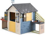 Smoby Căsuță stație meteo pentru jocuri de rol 4 Seasons Playhouse Smoby cu carillon, anemometru și termometru cu filtru UV, de la 24 luni (SM810311-Q) Casuta pentru copii