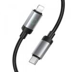 hoco. Cablu Date si Incarcare USB-C - Lightning HOCO X117, 27W, 1m, Negru - evomag