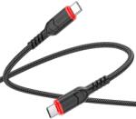 hoco. Cablu Date si Incarcare USB-C - USB-C HOCO X59, 60W, 3m, Negru