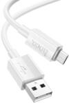 hoco. Cablu Date si Incarcare USB-A - microUSB HOCO X107, 18W, 1m, Alb