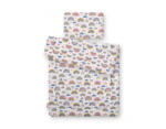 BabyLion Prémium 2 részes ágyneműszett (75x100) - Szivárványok - pindurka
