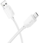 hoco. Cablu Date si Incarcare USB-A - microUSB HOCO X113, 18W, 1m, Alb