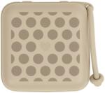 BIBS Cutie multifunctionala pentru depozitare suzete BIBS Studio Collection Polka Dots Mega Vanilla Dark Oak (420037245)