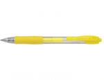 Pilot Roller cu gel G-2 Neon Pilot 0.7mm varf mediu, galben PBL-G2-7N-Y