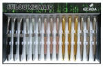 Ecada Set 15 x Stilou ECADA 93221 metalic, penita iridium ascunsa (93221)