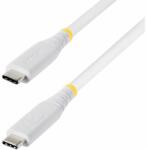 StarTech USB 4.0 Type C Összekötő Fehér 50cm CC50CM40GUSB4TPW (CC50CM40GUSB4TPW)